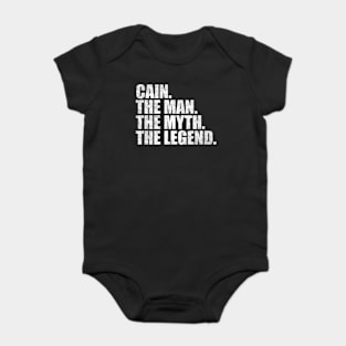 Cain Legend Cain Name Cain given name Baby Bodysuit